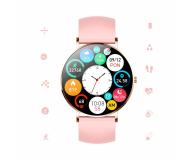 Manta SMARTWATCH MANTA Alexa Różowy/Złoty Pasek - 1374906 - zdjęcie 5
